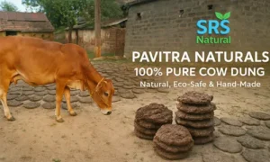 Pavitra Naturals 100% Pure Cow Dung - Natural, Eco-Safe & Hand-Made